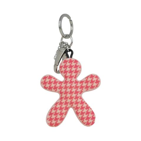 Miss Kelli Peach & Rose Pied de Poule Pink 757
